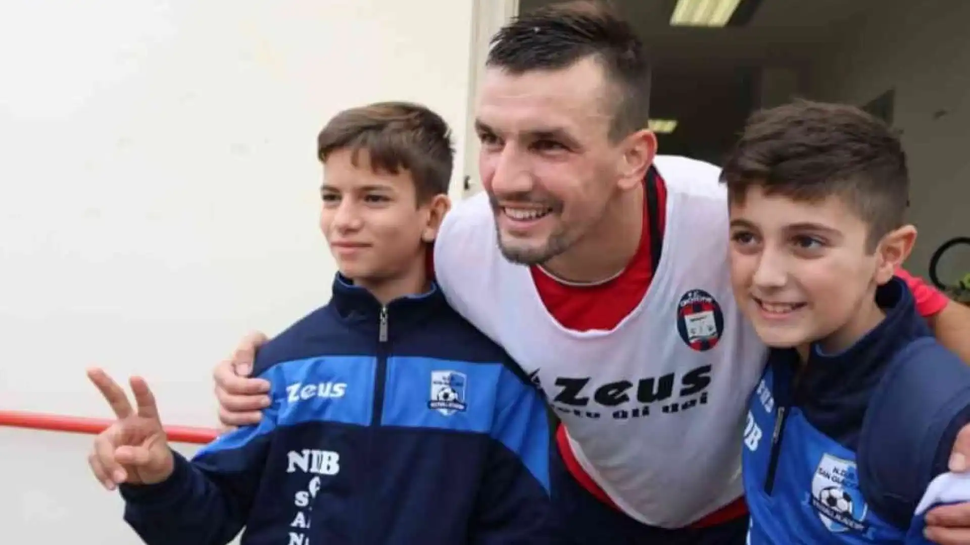 Sport: il Crotone in ritiro a San Giacomo degli Schiavoni dopo la gara di Coppa Italia con il Foggia.